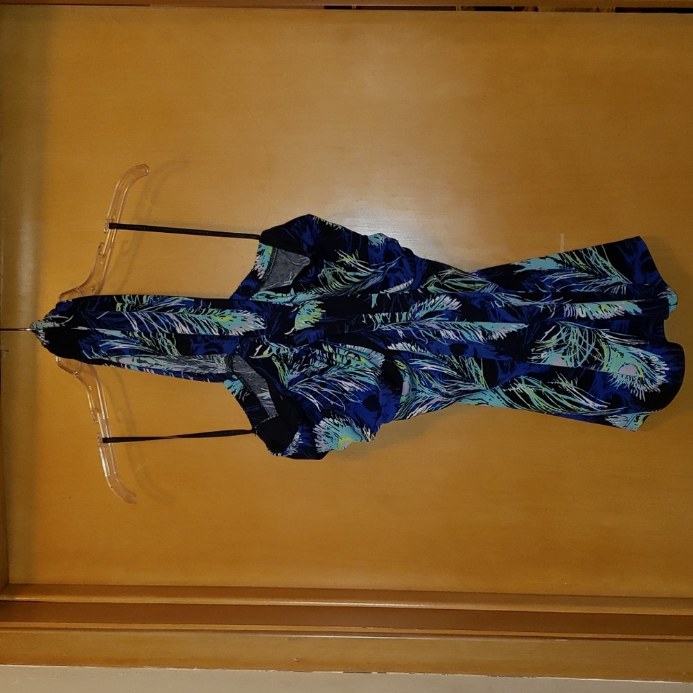 Criss Cross Peacock Tank | Z. Cavaricci